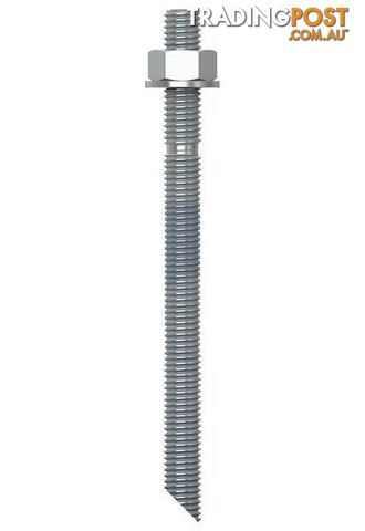 Hot Dip Galvanised Finish Stud Chemical Anchor Kit (Flat Top) Angle Point Class...