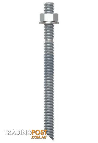 Hot Dip Galvanised Finish Stud Chemical Anchor Kit (Flat Top) Angle Point Class...