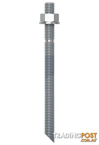 Hot Dip Galvanised Finish Stud Chemical Anchor Kit (Flat Top) Angle Point Class...