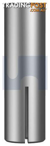 316 Stainless Finish Drop-In-Anchor Plain Body Metric Hobson