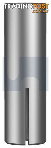 316 Stainless Finish Drop-In-Anchor Plain Body Metric Hobson
