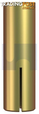 Zinc Yellow Passivate Finish Drop-In-Anchor Plain Body Metric Hobson