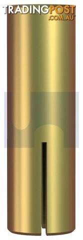 Zinc Yellow Passivate Finish Drop-In-Anchor Plain Body Metric Hobson