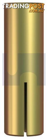 Zinc Yellow Passivate Finish Drop-In-Anchor Plain Body Metric Hobson