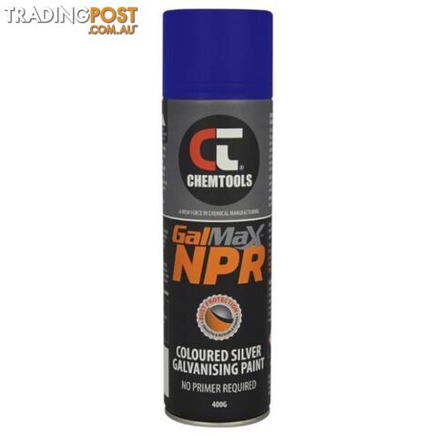 GalMaxâ¢ NPR Blue Galvanising Paint 400G CT-BLSG-400