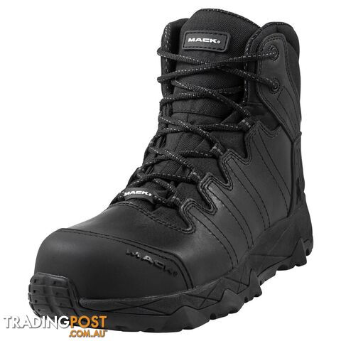 Safety Boots Octane Zip-Up Aus/UK Size 13 Black Mack MKOCTANEZBBF130