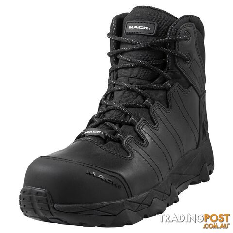 Safety Boots Octane Zip-Up Aus/UK Size 14 Black Mack MKOCTANEZBBF140
