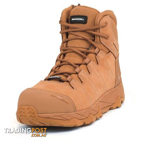Safety Boots Octane Zip-Up Size 4 Honey Unisex Mack MKOCTANEZHHF040