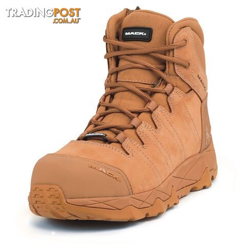 Safety Boots Octane Zip-Up Aus/UK Size 5 Honey Mack MKOCTANEZHHF050