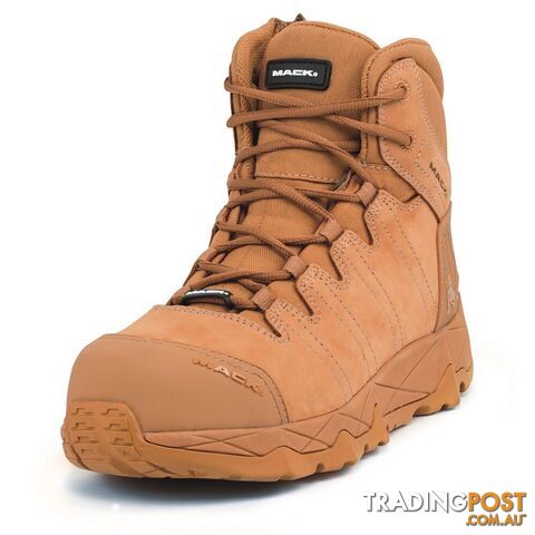 Safety Boots Octane Zip-Up Aus/UK Size 6 Honey Mack MKOCTANEZHHF060