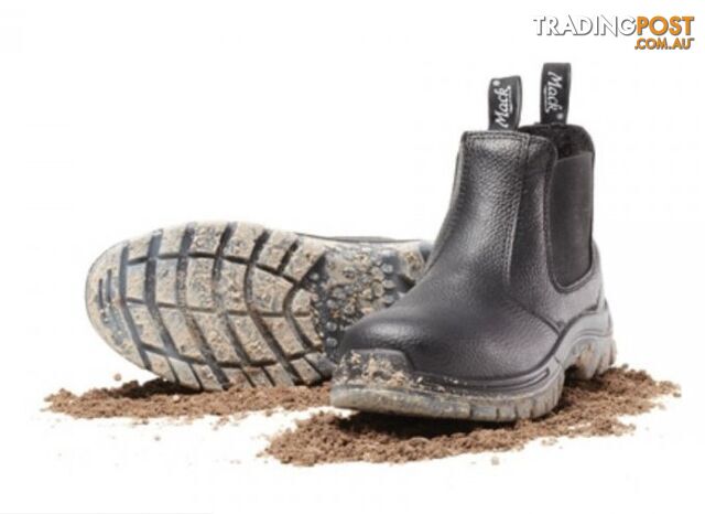 Mack Tradie Boot slip on Steel Toe Size 8.5