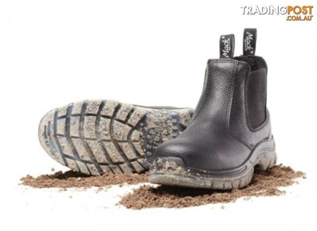 Mack Tradie Boot slip on Steel Toe Size 8.5