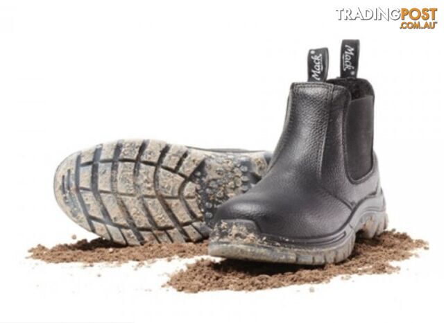 Mack Tradie Boot slip on Steel Toe Size 8.5