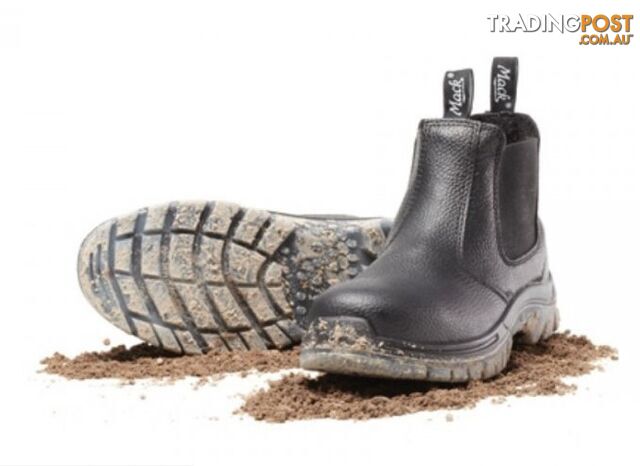 Mack Tradie Boot slip on Steel Toe Size 8.5