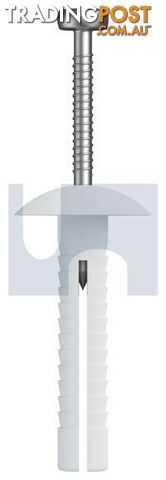 Nylon Natural Finish Nail In Anchor-Mushroom HD Metric Hobson