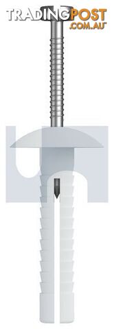 Nylon Natural Finish Nail In Anchor-Mushroom HD Metric Hobson