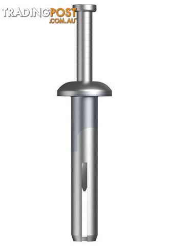 Zinc Plated (RoHS Compliant) Finish Nail In Anchor-Mushroom HD Metric Hobson