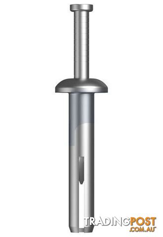 Zinc Plated (RoHS Compliant) Finish Nail In Anchor-Mushroom HD Metric Hobson