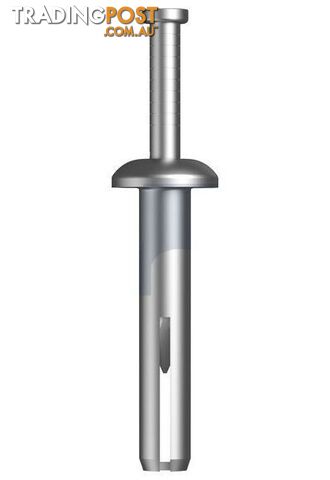 Zinc Plated (RoHS Compliant) Finish Nail In Anchor-Mushroom HD Metric Hobson
