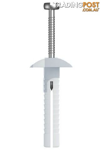 Nylon Natural Finish Nail In Anchor-Mushroom HD Metric Hobson