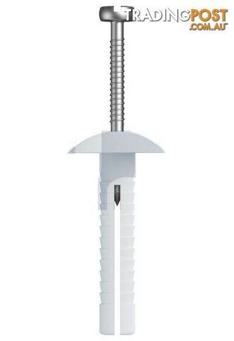 Nylon Natural Finish Nail In Anchor-Round HD Metric Hobson