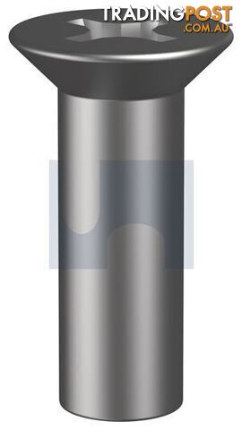 316 Stainless Finish Barrel Nut Countersunk Phillips Metric Hobson