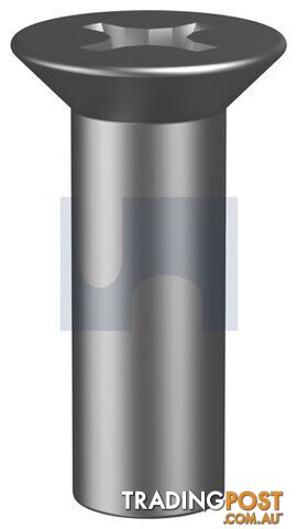316 Stainless Finish Barrel Nut Countersunk Phillips Metric Hobson