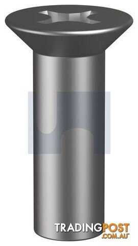 316 Stainless Finish Barrel Nut Countersunk Phillips Metric Hobson