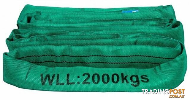 Mega Round Sling 2 Metres x 51mm 2 Tonne Beaver MRS2000X2