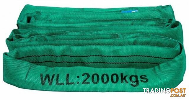 Mega Round Sling 2 Metres x 51mm 2 Tonne Beaver MRS2000X2
