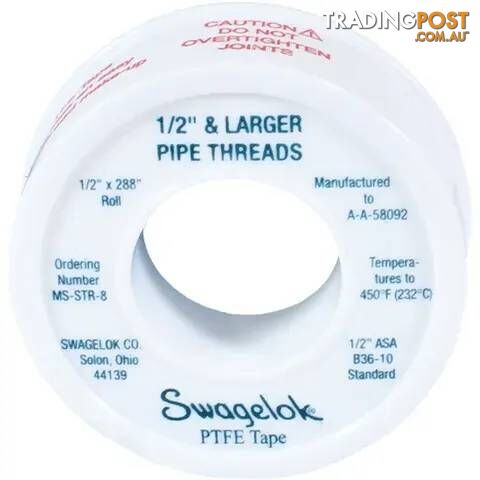Harris Teflon thread tape 1/4 suitable for all gas applications