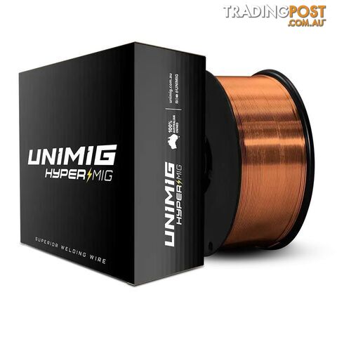 HyperMIG ER70S-6 0.9mm Mild Steel MIG Wire 1kg Unimig MS.9A