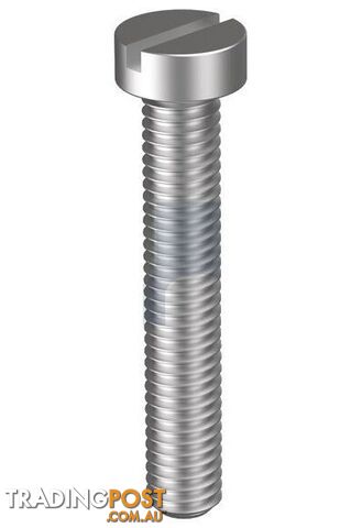 304 Stainless Finish Metal Thread Cheese Slot Metric Hobson
