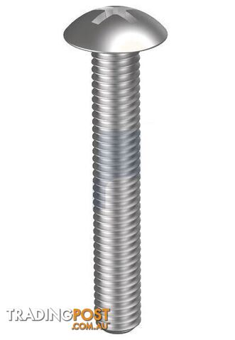 304 Stainless Finish Metal Thread Mushroom Phillips Hobson