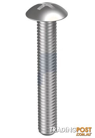 304 Stainless Finish Metal Thread Mushroom Phillips Hobson