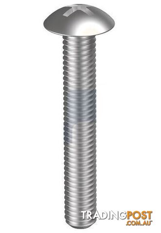304 Stainless Finish Metal Thread Mushroom Phillips Hobson