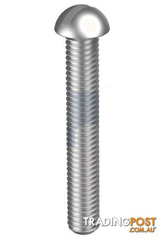 304 Stainless Finish Metal Thread Round Slot Hobson