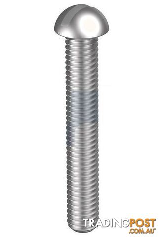 304 Stainless Finish Metal Thread Round Slot Hobson