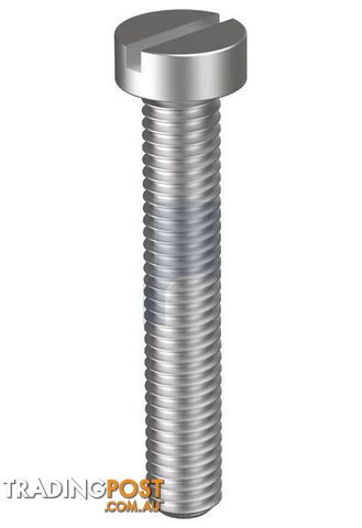 316 Stainless Finish Metal Thread Cheese Slot Metric Hobson