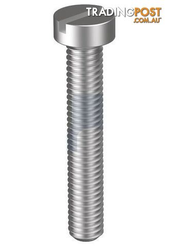 316 Stainless Finish Metal Thread Cheese Slot Metric Hobson