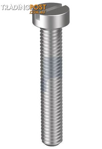 316 Stainless Finish Metal Thread Cheese Slot Metric Hobson