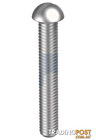 316 Stainless Finish Metal Thread Round Slot Hobson