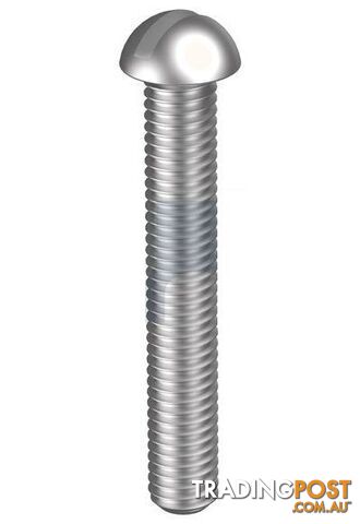 316 Stainless Finish Metal Thread Round Slot Hobson