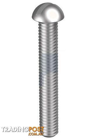 316 Stainless Finish Metal Thread Round Slot Hobson
