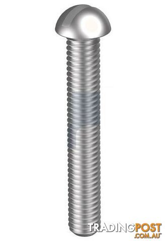 316 Stainless Finish Metal Thread Round Slot Hobson