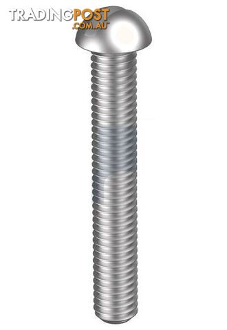 316 Stainless Finish Metal Thread Round Slot Hobson
