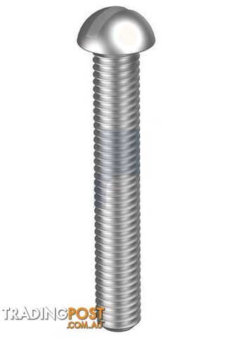 316 Stainless Finish Metal Thread Round Slot Hobson