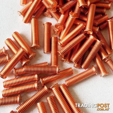 Mild Steel Stud M5 X 20mm Capacitor Discharge Stud Pkt :200 MSCD520