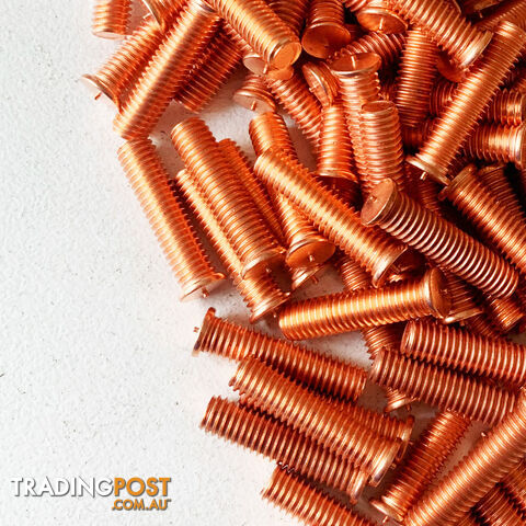 Mild Steel Stud M6 X 20mm Capacitor Discharge Stud Pkt :200 MSCD620 - photo 2 of 7