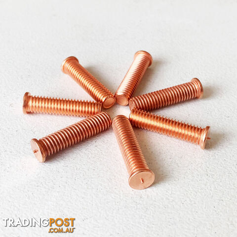 Mild Steel Stud M6 X 20mm Capacitor Discharge Stud Pkt :200 MSCD620 - photo 5 of 7